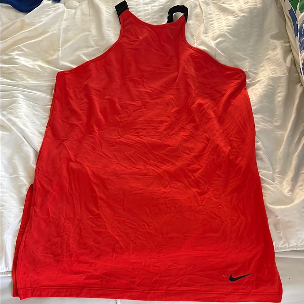 Nike Dri-Fit Orange Tank Top